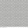 Image of Scary Scraps Shocking Chevron White quilting cotton fabric by J Wecker Frisch for Riley Blake Designs. Features zig zags on a white background. Cute Little Fabric Shop.