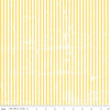 Image of Scary Scraps Stressed Stripes Yellow quilting cotton fabric by J Wecker Frisch for Riley Blake Designs. Features stripes on a yellow background. Cute Little Fabric Shop.