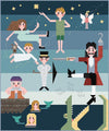 Second Star to the Right Dusk Quilt Kit Peter Pan Quilt - Riley Blake Quilting Cotton Fabric