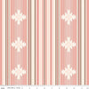 Image of Cowgirl Blanket Pink quilting cotton fabric by Echo Park Paper Co. for Riley Blake Designs. Features stripes on a pink background. Cute Little Fabric Shop.