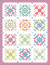 Refresh Quilt PATTERN Flower Block Pattern - Riley Blake INSTRUCTIONS Only