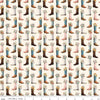 Image of Cowgirl Boots Cream quilting cotton fabric by Echo Park Paper Co. for Riley Blake Designs. Features cowboy boots on a cream background. Cute Little Fabric Shop.