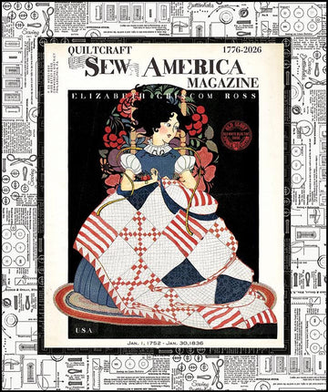 Betsy Ross Main Panel Quilt Kit - Sew America - J. wecker Frisch - Riley Blake Designs - Panel Quilt Kit -  Quilting Cotton