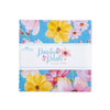 Painted Petals 5" Stacker Floral Fabric - 5-17590-42 - 42-Piece Precut - Riley Blake Quilting Cotton Fabric