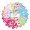 Painted Petals 5" Stacker Floral Fabric - 5-17590-42 - 42-Piece Precut - Riley Blake Quilting Cotton Fabric