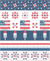 The Blessing of Liberty Row Quilt PATTERN Patriotic Pattern - Riley Blake INSTRUCTIONS Only