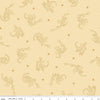 Image of Faraway Kingdom Dragon Flight Sunlight quilting cotton fabric by Natàlia Juan Abelló for Riley Blake Designs. Features dragons on a cream background. Cute Little Fabric Shop.