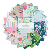 Correspondence 5" Stacker Floral Fabric - 5-17560-42 - 42-piece Precut - Riley Blake Quilting Cotton Fabric