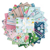 Correspondence Fat Quarter Bundle Floral Fabric - FQ-17560-21 - 21-piece Precut - Riley Blake Quilting Cotton Fabric