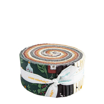 The Apothecary 2.5" Rolie Polie Halloween Fabric - RP-17550-40 - 40-piece Precut - Riley Blake Quilting Cotton Fabric