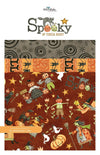 Spooky 2.5" Rolie Polie Halloween Fabric - RP-17570-40 - 40-piece Precut - Riley Blake Quilting Cotton Fabric