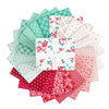 Berry & Sage Fat Quarter Bundle Floral Fabric - FQ-17380-21 - 21-piece Precut - Riley Blake Quilting Cotton Fabric