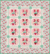 SALE Strawberry Crush Sew Along Quilt Kit Floral Fabric - KT-17380 - Riley Blake Quilting Cotton Fabric