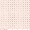 Image of Berry & Sage Blooms Latte quilting cotton fabric by Lori Holt for Riley Blake Designs. Features flowers on a cream background. Cute Little Fabric Shop.