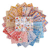 Summer Fair Fat Quarter Bundle Geometric Fabric - 0166FQ-SF-20 - 20-Piece Precut - Riley Blake Liberty Quilting Cotton Fabric
