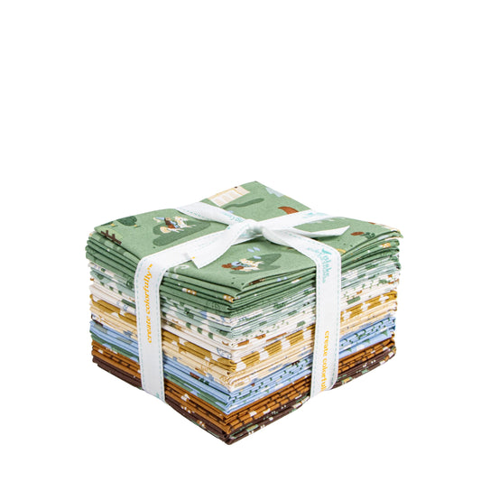 Faraway Kingdom Fat Quarter Bundle Fantasy Fabric - FQ-17430-18 - 18-Piece Precut - Riley Blake Quilting Cotton Fabric