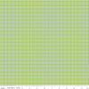 Image of Summer's in Town Plaid Green quilting cotton fabric by Sandy Gervais for Riley Blake Designs. Features plaid on a green background. Cute Little Fabric Shop.