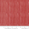 Independence Day Stripes Red quilting cotton fabric by Sweetwater for Moda Fabrics. Features stripes on a red background. Cute Little Fabric Shop.