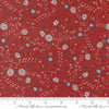 Independence Day Meadow Red quilting cotton fabric by Sweetwater for Moda Fabrics. Features flowers on a red background. Cute Little Fabric Shop.