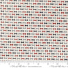 Independence Day Bowties Vanilla quilting cotton fabric by Sweetwater for Moda Fabrics. Features bowties on a white background. Cute Little Fabric Shop.