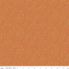 Image of Leo & Savannah Terrain Orange quilting cotton fabric by Deena Rutter for Riley Blake Designs. Features shapes on an orange background. Cute Little Fabric Shop.