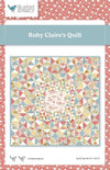 SALE Ruby Claire's Quilt PATTERN Geometric Pattern - Riley Blake INSTRUCTIONS Only
