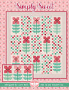 SALE It's Sew Emma Simply Sweet Quilt PATTERN Floral Pattern - Riley Blake INSTRUCTIONS Only