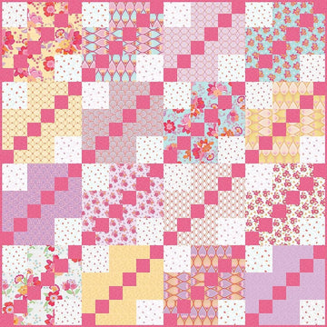 Serenity Quilt PATTERN Floral Pattern - Riley Blake INSTRUCTIONS Only