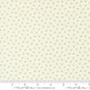 Image of Summers End Dandelion Clover quilting cotton fabric by Fig Tree Co for Moda Fabrics. Features flowers on a cream background. Cute Little Fabric Shop.