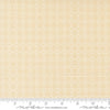 Image of Summers End Trellis Almond Pie quilting cotton fabric by Fig Tree Co for Moda Fabrics. Features a geometric pattern on a beige background. Cute Little Fabric Shop.