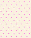 Trinketry Hearts Neon Rose Cream Polka Dot Fabric - RS0091 - Moda Fabrics Quilting Cotton Fabric
