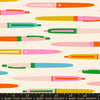 Trinketry Pens Natural Cream Pen Fabric - RS0110 - Moda Fabrics Quilting Cotton Fabric