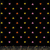 Trinketry Hearts Black Polka Dot Fabric - RS0091 - Moda Fabrics Quilting Cotton Fabric