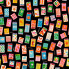 Trinketry Matchmaker Black Matchbox Fabric - RS0109 - Moda Fabrics Quilting Cotton Fabric