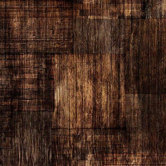 Into The Woods Texture Blender 30840 Espresso AJ - by QT Fabrics - Lines Shabby Rustic - Quilting Cotton Fabric