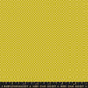 Image of Mystic Fable Mini Pistachio quilting cotton fabric by Alexia Abegg of Ruby Star Society for Moda Fabrics. Features polka dots on a yellow background. Cute Little Fabric Shop.
