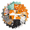 SALE Frank and Friends Fat Quarter Bundle Halloween Fabric - FQ-17470-24 - 24-piece Precut - Riley Blake Quilting Cotton Fabric