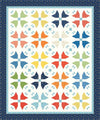 Whirligigs Quilt PATTERN Floral Pattern - Riley Blake INSTRUCTIONS Only