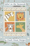 Safari on the Savannah Quilt PATTERN Animal Pattern - Riley Blake INSTRUCTIONS Only