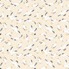 Image of By The Seashore Seagulls Light Tan quilting cotton fabric by Claire Holliday, Features birds on a beige Background. Cute Little Fabric Shop.