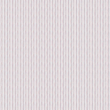 Image of By The Seashore Simple Stripes Red quilting cotton fabric by Claire Holliday, Features stripes on a red background. Cute Little Fabric Shop.
