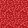 Image of By The Seashore Little Fish Red quilting cotton fabric by Claire Holliday, Features fish on a red background. Cute Little Fabric Shop.