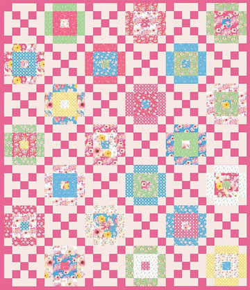 Lucky Links Quilt PATTERN Irish Chain Pattern - Riley Blake INSTRUCTIONS Only