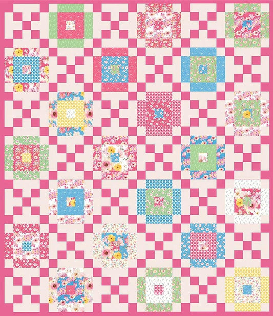 Lucky Links Quilt PATTERN Irish Chain Pattern - Riley Blake INSTRUCTIONS Only