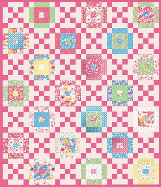 Lucky Links Quilt PATTERN Irish Chain Pattern - Riley Blake INSTRUCTIONS Only