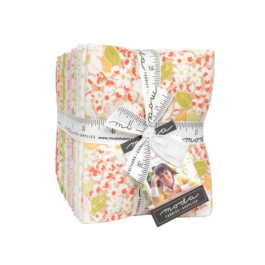 Summers End Fat Quarter Bundle Floral Fabric - 35430AB - 40-Piece Precut - Moda Fabrics Quilting Cotton Fabric