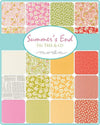 Summers End Layer Cake Floral Fabric - 35430LC - Moda Fabrics Quilting Cotton Fabric