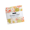 Summers End Mini Charm Pack Floral Fabric - 35430MC - 42-Piece Precut - Moda Fabrics Quilting Cotton Fabric