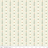 Image of Faraway Kingdom Royal Stripe Sand quilting cotton fabric by Natàlia Juan Abelló for Riley Blake Designs. Features stripes on a cream background. Cute Little Fabric Shop.