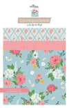 Correspondence 2 1/2" Rolie Polie Floral Fabric - RP-17560-40 - 40-piece Precut - Riley Blake Quilting Cotton Fabric
